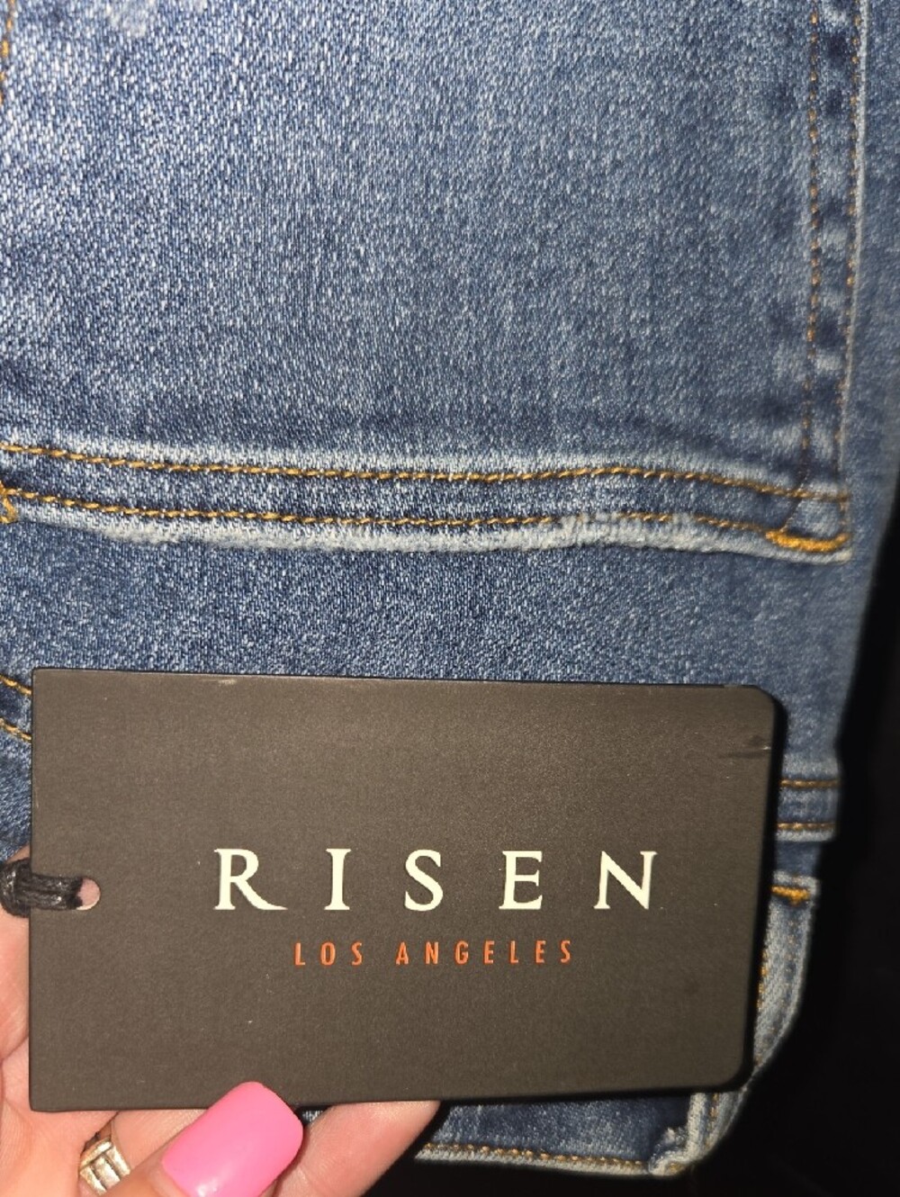 Risen Women's Light Blue Ankle Jeans - 27/5 - Picture 3 of 8